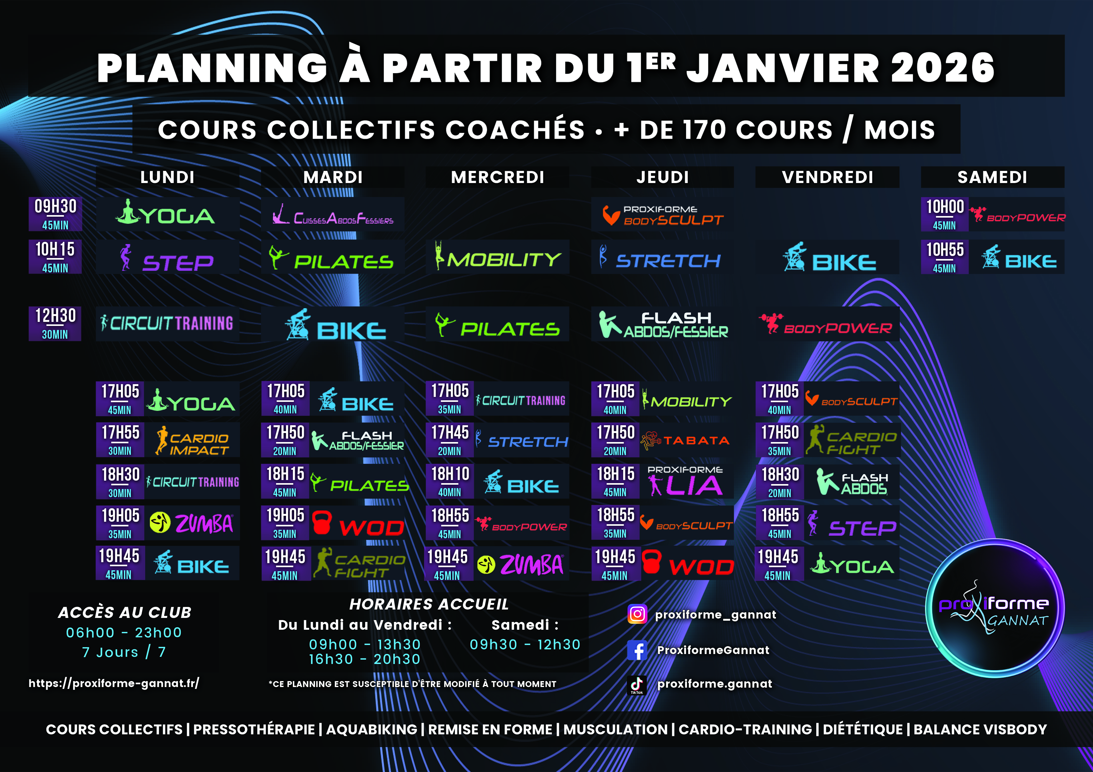 Planning Proxiforme Gannat